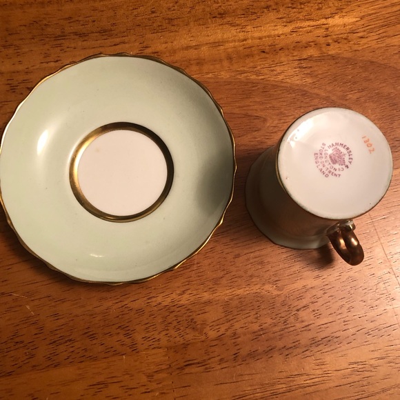 VINTAGE HAMMERSLEY ESPRESSO/DEMITASSE CUP AND SAUCER - Picture 11 of 16